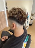スキンフェード×メッシュ