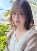 ★縮毛矯正ショートボブサイドバング前髪あり髪質改善内巻きボブ