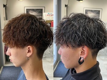 レボ 片町店(Revo)の写真/《デザインカラー》×《パーマ》メンズにおすすめの髪色を、肌の色やライフスタイルに合わせてご提案◎