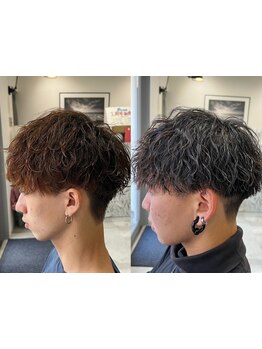 《デザインカラー》×《パーマ》メンズにおすすめの髪色を、肌の色やライフスタイルに合わせてご提案◎