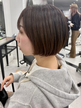 エミュ(emu) メルティカラー似合わせカット髪質改善ボブ