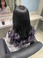 アソビセカンド 原宿(ASOBI 2nd) ダブルカラー/ブリーチ/ラベンダー/グラデーション/原宿