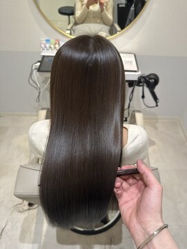 エレノア 枚方(Eleanor) 髪質改善カラー○山地