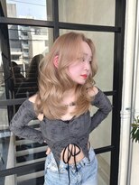 メゾンハル(Maison HALU)&nbsp;ホワイトベージュカラー×レイヤーカット