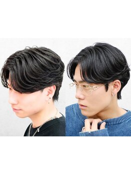 【名古屋駅2分】トレンドのメンズパーマもお任せ◇爽やかさ&清潔感を兼ね備えたONOFFキマるStyleをご提案