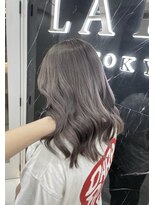 ラピス 渋谷本店(Lapis) グレー/ブリーチカラー