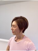 前下がりボブ