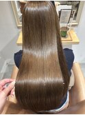 ブリーチなしミルクティーベージュ