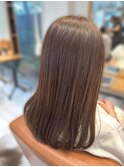 ダメージ最小限ツヤ髪ストレート髪質改善