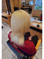 アース 一宮店(HAIR & MAKE EARTH)&nbsp;抜きっぱなしブロンドヘア