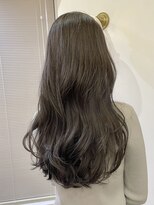 ヘアーアイスカルテット(HAIR ICI QUARTET) 20代30代透明感ブリーチなし夏カラー×韓国風レイヤー