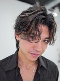 バレイヤージュハイライト
