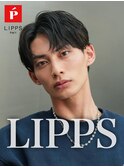 【LIPPS天神】センターパート　ワックスなし簡単スタイリング