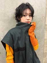 ホネン(honen) 薬院【honen】ショート/ハンサムショート/パーマ