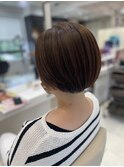 大人刈り上げボブ