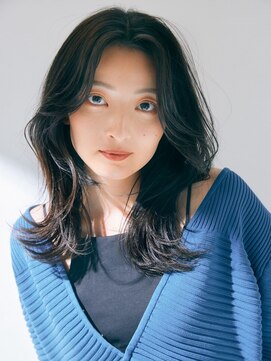 エトル バイ コムマティス 恵比寿駅前店(etre by comme Matisse) 小顔カット×透明感カラー[恵比寿駅/髪質改善/オリーブグレー]