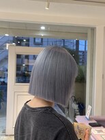 タイドヘア 茨木店(TIDE HAIR)&nbsp;ブルーシルバー