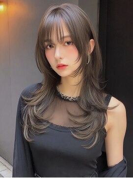 サロンドアイ(salon de i) 韓国風レイヤー × ダークモカ