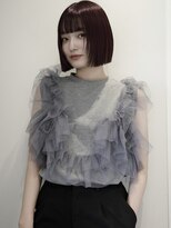 ヘアーズ ドレッサー(HAIR'S DRESSER.)&nbsp;Bordeaux color×bob