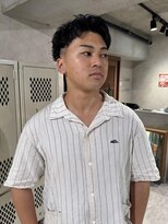 ハイプ マン 藤沢(HYPE MAN) シャドウパーマスパイラルパーマメンズパーマピンパーマ眉カット