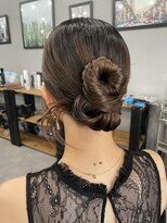 ウェイビー 桜木町店(WAVY) 【WAVY hair set】結婚式ヘアセットニュアンスシニヨン