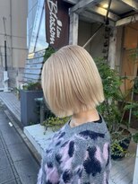 ブロッサム 池袋店(Blossom) ハッシュカット/ブロンド/デザインカラー/池袋