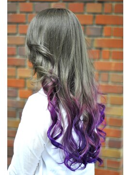 ソレイジュ(soleige) グレーアッシュ～パープル・ラベンダー（マニックパニック）