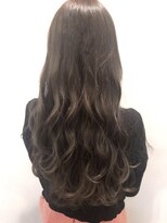 ヴィジョン(VISION)&nbsp;ハイ透明感アッシュグレージュ×外国人風チップハイライト＊