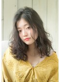 【Lond 】ほつれウェーブセミディ