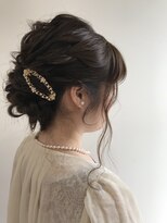 ヒート 佐久店(HEAT)&nbsp;_ナチュラルお呼ばれシニョン♪