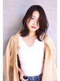 外はね×シアーベージュ×伸ばしかけ