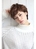 《emis》外国人風大人ルーズショート☆小顔ショート☆