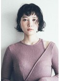 【切りっぱなしボブ&パーマ】スージーボブ