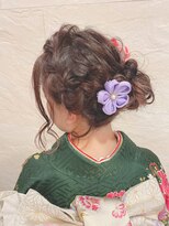 ファーレンピュアスウィート(fahren-pure-suite)&nbsp;ミドルお団子アレンジ