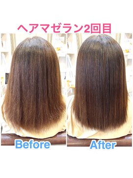 ヘアーサロン ポラリス(POLARIS) 【ヘアマゼラン】分子熟成型トリートメント