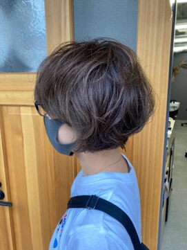 オッソ(OSSO) ストレートナチュラルウルフ_Aラインボブかきあげロング