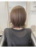 ヘアー アトリエ エゴン(hair atelier EGON)&nbsp;ベージュ外ハネボブ