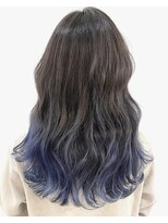 ファーチ(Fir-chi)&nbsp;一度はやりたい☆ネイビー×ラベンダーカラー