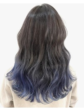 ファーチ(Fir-chi) 一度はやりたい☆ネイビー×ラベンダーカラー