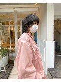 メンズマッシュウルフ