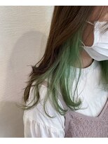 リアン 熊谷本店(Rien)&nbsp;インナー×グリーン！