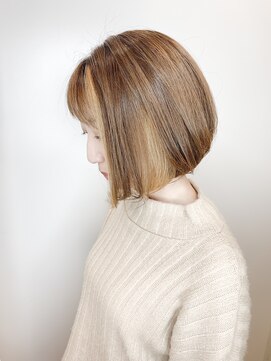 アッシュ 浜田山店(Ash) フェイスフレーミングインナーボブ