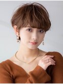 マッシュショート20代30代40代大人可愛い暗髪うる艶髪青山表参道
