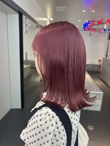 ゲーム 原宿店(GAME)&nbsp;ダブルカラーブルーベージュカラーケアブリーチハイトーンカラー