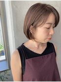 コンパクトボブスタイル