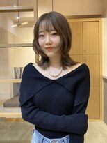 スムーク(smuk)&nbsp;【smuk/スムーク】レイヤーカット/ベージュ/ウルフカット