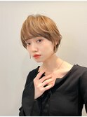 ハイトーンショート/耳掛けショート/ショートボブ