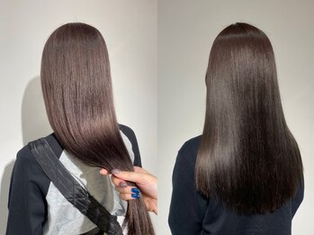 へアメイクワンプラス 四日市(HAIR MAKE ONEplus)の写真/カラーリングやブリーチで傷んだ髪の救世主☆大人気『MYFORCE』導入サロン！毛先まで抜かりなくケア