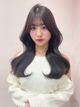 ボタン シブヤ(VOTAN SHIBUYA) 10代20代韓国内巻きくびれレイヤーロング 小山