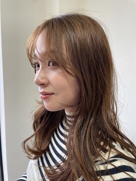 ミニヨン バイ ハピネス 高の原店(mignon by Happiness) 顔まわりカット　フェイスレイヤー